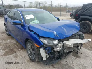 2019 Honda Civic EX z VIN 19XFC1F3XKE002471, wystawiony jako IAAI lot #42172154 z przebiegiem 77 598 mil mil oraz . Historia ofert i sprzedaży dostępna na DreamBid. Obrazek 6.