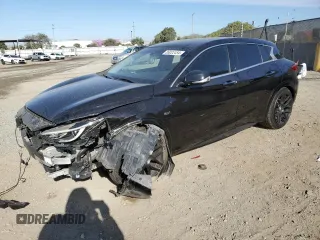 2017 Infiniti QX30 Premium with VIN SJKCH5CP2HA021527, listed as a Copart auction lot 85022454 with 86,799 mi miles and Salvage Title. Bid and sale history available at DreamBid. Image 1.