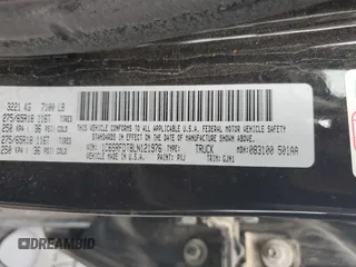 2020 Ram 1500 Laramie with VIN 1C6SRFDT8LN121976, listed as a Copart auction lot 66707184 with 80,004 mi miles and Salvage Title. Bid and sale history available at carsss.com. Image 14.