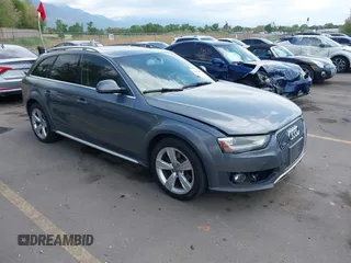 2013 Audi allroad A4 Premium Plus z VIN WA1UFAFL9DA166695, wystawiony jako IAAI lot #42162434 z przebiegiem 162 392 mil mil oraz . Historia ofert i sprzedaży dostępna na DreamBid. Obrazek 1.