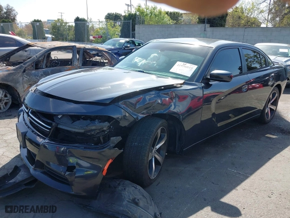 2017 Dodge Charger SE with VIN 2C3CDXBG6HH643663, listed as a IAAI auction lot 41956018 with 95,359 mi miles. Bid and sale history available at carsss.com. Image 17.