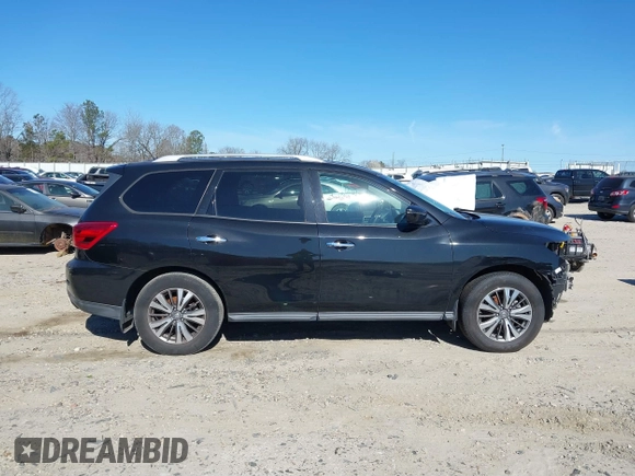 2017 Nissan Pathfinder S with VIN 5N1DR2MN6HC621290, listed as a IAAI auction lot 41691799 with 166,996 mi miles and . Bid and sale history available at DreamBid. Image 14.