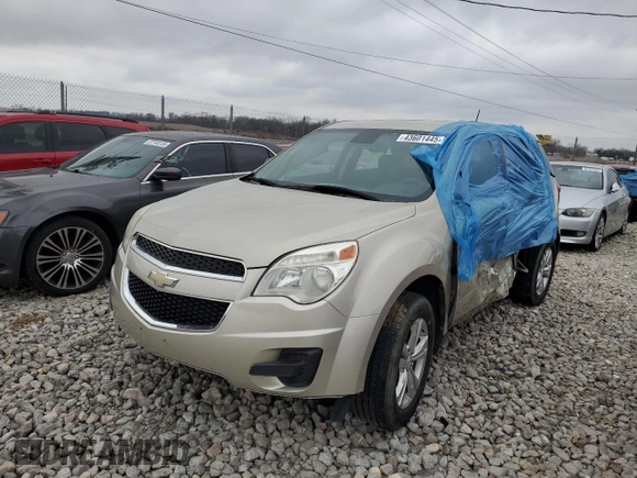 2013 Chevrolet Equinox LS with VIN 2GNALBEK3D1267118, listed as a Copart auction lot 43601445 with 178,723 mi miles and Salvage Title. Bid and sale history available at carsss.com. Image 1.