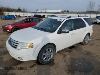 2008 Ford Taurus X Limited z VIN 1FMDK06W38GA11709, wystawiony jako Copart lot #44803015 z przebiegiem 134 406 mil mil oraz Czysty tytuł • Clean title. Historia ofert i sprzedaży dostępna na DreamBid. Obrazek 1.