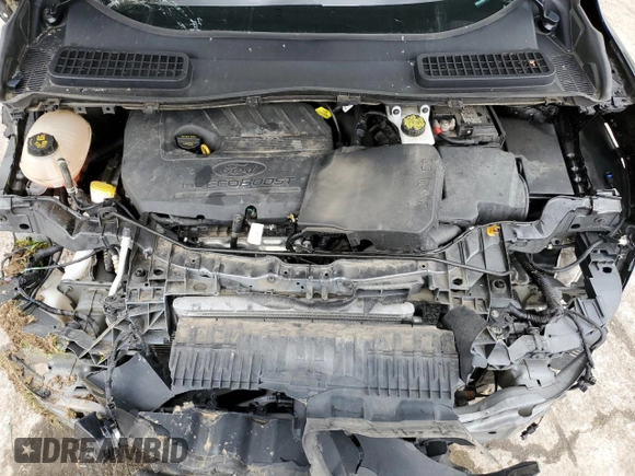 2017 Ford Escape SE z VIN 1FMCU9GD7HUB76204, wystawiony jako Copart lot #58334725 z przebiegiem Nie podano mil oraz Szkoda całkowita • Salvage title. Historia ofert i sprzedaży dostępna na DreamBid. Obrazek 11.
