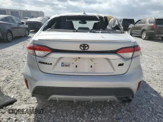 2022 Toyota Corolla SE with VIN JTDS4MCE7N3503526, listed as a Copart auction lot 76303884 with 15,684 mi miles and Clean Title. Bid and sale history available at carsss.com. Image 6.