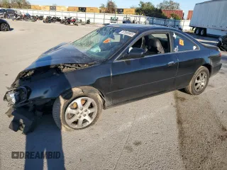 2001 Acura CL with VIN 19UYA42481A038662, listed as a Copart auction lot 87889885 with 0 mi miles and Salvage Title. Bid and sale history available at carsss.com. Image 1.
