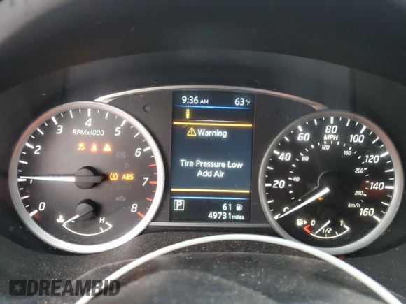 2019 Nissan Sentra SV with VIN 3N1AB7AP4KY343067, listed as a Copart auction lot 48416705 with 49,731 mi miles and Salvage Title. Bid and sale history available at carsss.com. Image 9.