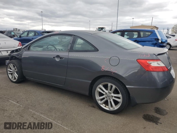 2010 Honda Civic Cpe LX with VIN 2HGFG1B68AH504775, listed as a Copart auction lot 53284265 with 216,785 mi miles and Salvage Title. Bid and sale history available at carsss.com. Image 2.