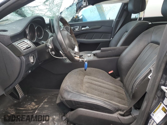 2015 Mercedes-Benz CLS 400 with VIN WDDLJ6HB0FA145504, listed as a Copart auction lot 86002954 with 69,568 mi miles and Salvage title. Bid and sale history available at DreamBid. Image 7.