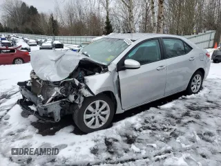 2016 Toyota Corolla L with VIN 2T1BURHE1GC652496, listed as a Copart auction lot 45152435 with Not Provided miles and Salvage Title. Bid and sale history available at DreamBid. Image 1.