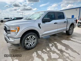 2021 Ford F-150 XL z VIN 1FTFW1E53MFA83722, wystawiony jako Copart lot #58051865 z przebiegiem 100 397 mil mil oraz Szkoda całkowita • Salvage title. Historia ofert i sprzedaży dostępna na DreamBid. Obrazek 1.
