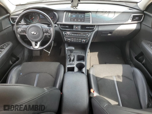 2018 Kia Optima LX with VIN 5XXGT4L33JG210174, listed as a Copart auction lot 54715425 with 150,023 mi miles and Salvage title. Bid and sale history available at DreamBid. Image 8.