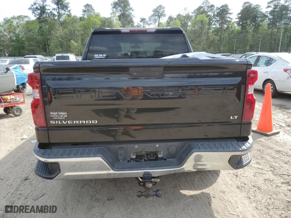 2019 Chevrolet Silverado 1500 LT with VIN 3GCPWCED3KG160866, listed as a Copart auction lot 50388355 with 150,419 mi miles and Salvage Title. Bid and sale history available at carsss.com. Image 6.
