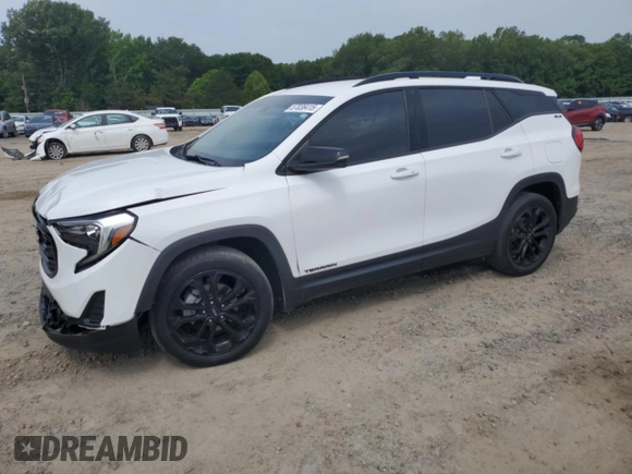2020 GMC Terrain SLE with VIN 3GKALMEV8LL139327, listed as a Copart auction lot 57036415 with 61,130 mi miles and Salvage title. Bid and sale history available at DreamBid. Image 1.