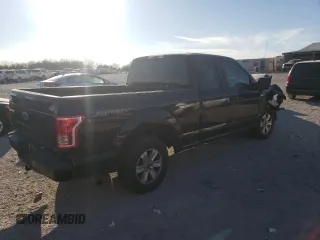 2016 Ford F-150 XL with VIN 1FTEX1CP6GFD58405, listed as a Copart auction lot 47052915 with Not Provided miles and Salvage Title. Bid and sale history available at carsss.com. Image 3.