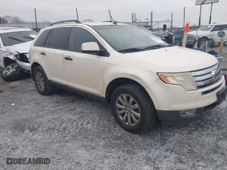 2008 Ford Edge SEL with VIN 2FMDK38C98BA14612, listed as a IAAI auction lot 41208224 with 153,284 mi miles. Bid and sale history available at carsss.com. Image 1.