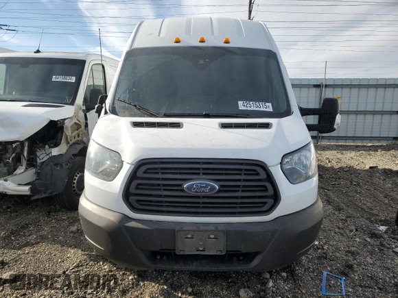 2018 Ford Transit with VIN 1FTBF4XV0JKA95293, listed as a Copart auction lot 42515315 with 198,291 mi miles and Salvage Title. Bid and sale history available at DreamBid. Image 5.
