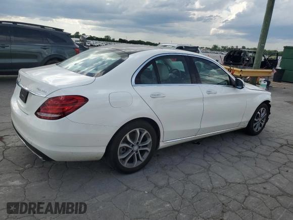 2017 Mercedes-Benz C 300 с VIN WDDWF4KB8HR262070, выставлен на аукционе Copart как лот 55215445 с пробегом 64 438 миль миль и Списание • Salvage title. История ставок и продаж доступна на DreamBid. Изображение 3.