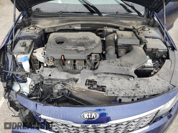 2020 Kia Optima LX with VIN 5XXGT4L32LG391657, listed as a Copart auction lot 58817235 with 51,490 mi miles and Salvage title. Bid and sale history available at DreamBid. Image 11.