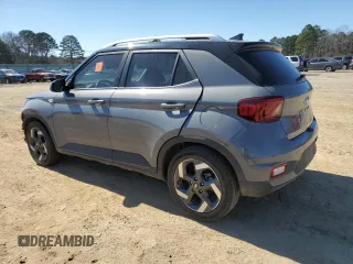 2022 Hyundai Venue Limited with VIN KMHRC8A34NU207329, listed as a Copart auction lot 46824715 with 25,463 mi miles and Salvage title. Bid and sale history available at DreamBid. Image 2.