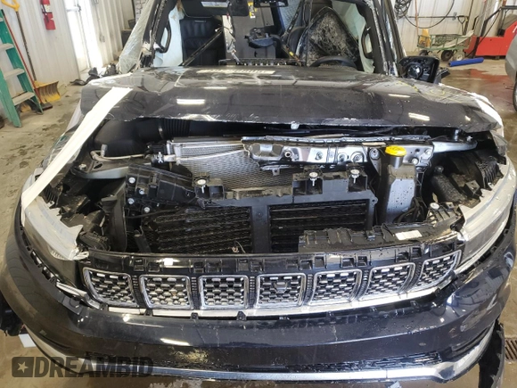 2024 Jeep Grand Wagoneer Series III with VIN 1C4SJVGP2RS111656, listed as a Copart auction lot 49726805 with Not provided miles and Non repairable. Bid and sale history available at DreamBid. Image 12.
