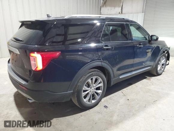 2024 Ford Explorer Limited with VIN 1FMSK7FHXRGA30180, listed as a Copart auction lot 45591995 with 22,382 mi miles and Clean Title. Bid and sale history available at carsss.com. Image 3.