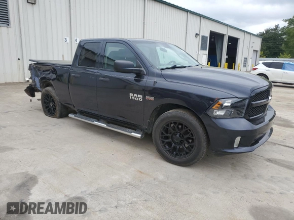 2014 Ram 1500 Express with VIN 1C6RR6FT5ES372289, listed as a Copart auction lot 51607935 with 127,190 mi miles and Salvage title. Bid and sale history available at DreamBid. Image 4.