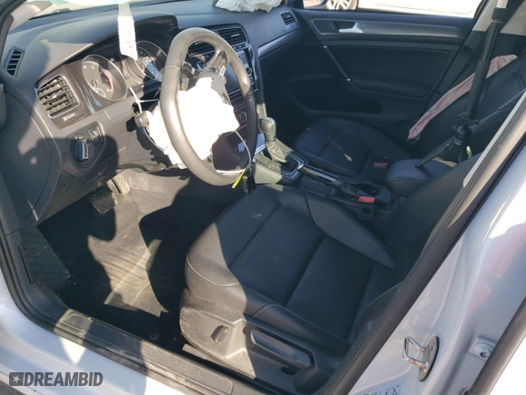 2021 Volkswagen Golf TSI with VIN 3VWG57AU7MM001169, listed as a Copart auction lot 83364994 with 74,216 mi miles and Salvage Title. Bid and sale history available at carsss.com. Image 7.