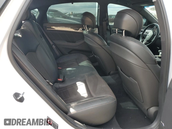 2019 Genesis G80 3.3T Sport with VIN KMHGN4JB0KU295809, listed as a Copart auction lot 47528785 with 85,173 mi miles and Salvage Title. Bid and sale history available at carsss.com. Image 10.