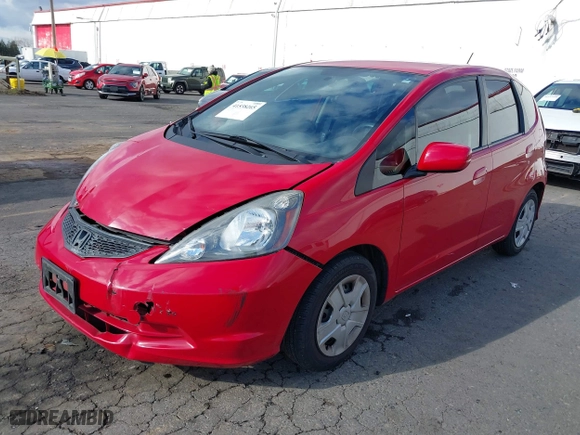 2013 Honda Fit with VIN JHMGE8H34DC011857, listed as a IAAI auction lot 41538265 with 72,171 mi miles. Bid and sale history available at carsss.com. Image 17.
