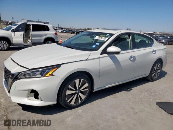 2022 Nissan Altima SV z VIN 1N4BL4DV6NN372438, wystawiony jako Copart lot #49679245 z przebiegiem 47 279 mil mil oraz Szkoda całkowita • Salvage title. Historia ofert i sprzedaży dostępna na DreamBid. Obrazek 1.