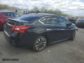 2019 Nissan Sentra SV with VIN 3N1AB7AP8KY255591, listed as a Copart auction lot 53195275 with 0 mi miles and Salvage Title. Bid and sale history available at carsss.com. Image 3.