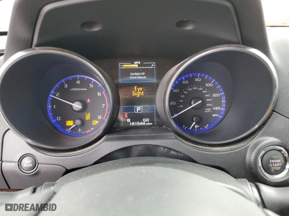 2016 Subaru Outback 2.5i Limited with VIN 4S4BSBNC8G3202381, listed as a Copart auction lot 51045865 with 181,544 mi miles and Salvage Title. Bid and sale history available at carsss.com. Image 9.