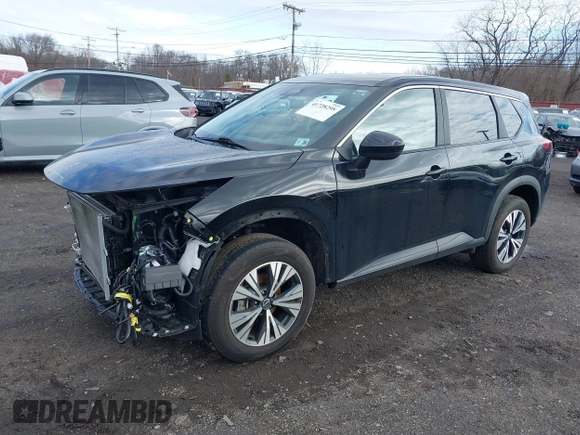 2023 Nissan Rogue SV with VIN 5N1BT3BB5PC818358, listed as a IAAI auction lot 41728295 with 35,861 mi miles. Bid and sale history available at carsss.com. Image 20.