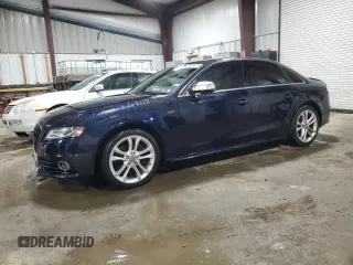 2010 Audi S4 Premium Plus with VIN WAUBGAFL0AA179810, listed as a Copart auction lot 86384174 with 105,719 mi miles and Salvage Title. Bid and sale history available at carsss.com. Image 1.