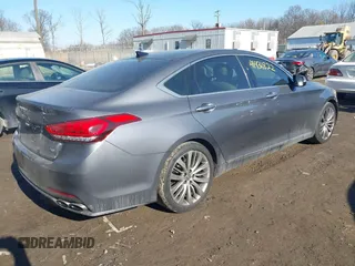 2017 Genesis G80 Ultimate z VIN KMHGN4JF6HU173239, wystawiony jako IAAI lot #41431822 z przebiegiem 140 552 mil mil oraz . Historia ofert i sprzedaży dostępna na DreamBid. Obrazek 4.