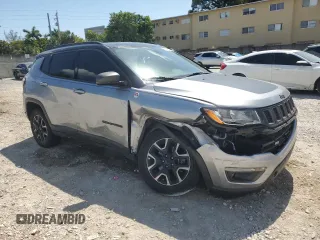 2019 Jeep Compass Trailhawk с VIN 3C4NJDDB8KT669113, выставлен на аукционе Copart как лот 48796325 с пробегом 91 520 миль миль и На запчасти • Non repairable. История ставок и продаж доступна на DreamBid. Изображение 4.