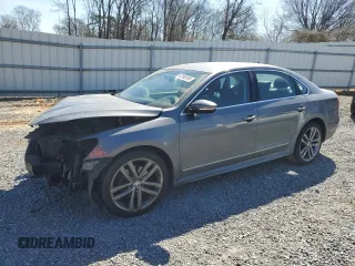 2016 Volkswagen Passat 1.8T S with VIN 1VWAT7A37GC066614, listed as a Copart auction lot 47006165 with 120,507 mi miles and Salvage Title. Bid and sale history available at carsss.com. Image 1.