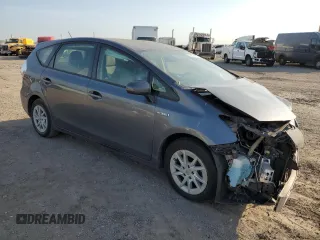 2012 Toyota Prius Two with VIN JTDZN3EU0C3109826, listed as a Copart auction lot 53475275 with 128,386 mi miles and Salvage Title. Bid and sale history available at DreamBid. Image 4.