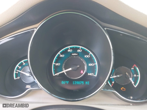 2008 Chevrolet Malibu LTZ with VIN 1G1ZK57758F165139, listed as a IAAI auction lot 41899143 with 139,875 mi miles. Bid and sale history available at carsss.com. Image 7.