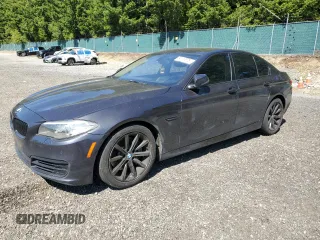 2014 BMW 5 Series 535i with VIN WBA5B1C50ED917384, listed as a Copart auction lot 64113375 with 152,463 mi miles and Clean title. Bid and sale history available at DreamBid. Image 1.