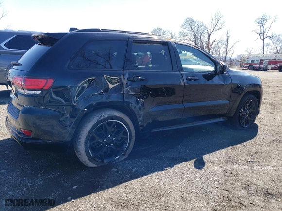 2021 Jeep Grand Cherokee Limited X with VIN 1C4RJFBT5MC630020, listed as a Copart auction lot 49804915 with 18,313 mi miles and Salvage Title. Bid and sale history available at carsss.com. Image 3.