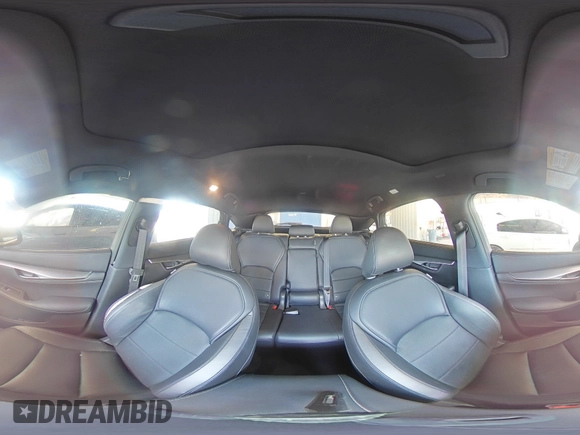 2023 Infiniti QX55 Luxe with VIN 3PCAJ5JR4PF123016, listed as a Copart auction lot 58630185 with 12,488 mi miles and Salvage title. Bid and sale history available at DreamBid. Image 14.