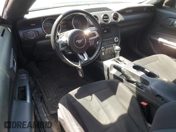 2022 Ford Mustang EcoBoost with VIN 1FA6P8TH8N5128296, listed as a Copart auction lot 56990925 with 61,631 mi miles and Salvage title. Bid and sale history available at DreamBid. Image 8.
