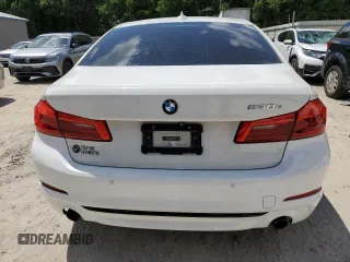 2018 BMW 5 Series 530e with VIN WBAJA9C55JG623083, listed as a Copart auction lot 55872524 with 90,222 mi miles and Non repairable. Bid and sale history available at DreamBid. Image 6.