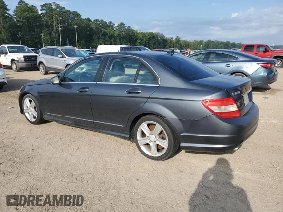2010 Mercedes-Benz C 300 Sport with VIN WDDGF5EB1AR102933, listed as a Copart auction lot 61133215 with 136,319 mi miles and Salvage title. Bid and sale history available at DreamBid. Image 2.