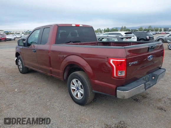 2015 Ford F-150 XL with VIN 1FTEX1C80FKD97683, listed as a IAAI auction lot 42417962 with 102,368 mi miles and . Bid and sale history available at DreamBid. Image 3.