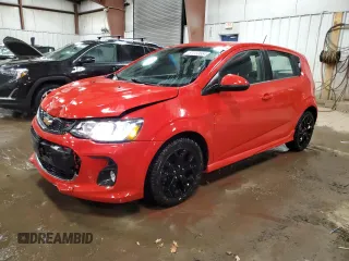 2017 Chevrolet Sonic LT with VIN 1G1JD6SH5H4165148, listed as a Copart auction lot 87233664 with 66,438 mi miles and Clean Title. Bid and sale history available at carsss.com. Image 1.