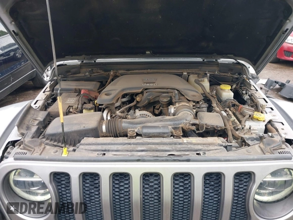 2018 Jeep Wrangler Unlimited Rubicon with VIN 1C4HJXFG4JW174603, listed as a IAAI auction lot 42202302 with 120,229 mi miles and . Bid and sale history available at DreamBid. Image 10.